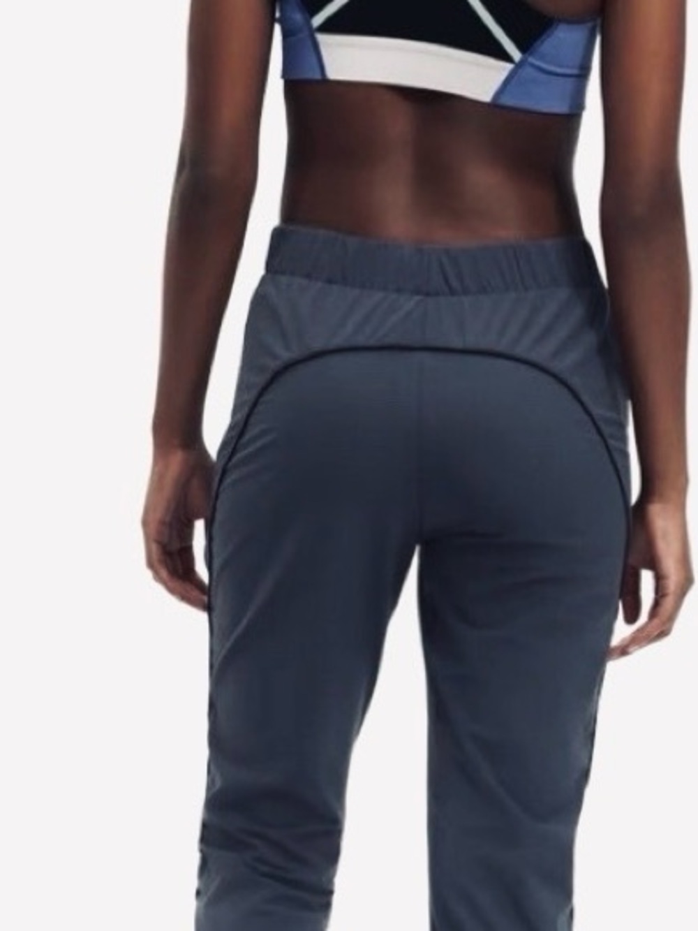 NWT [On] Cloud Running Active Pants Performance Joggers Navy Blue Women’s L - Picture 3 of 14